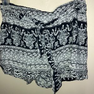 Cute summer navy blue shorts